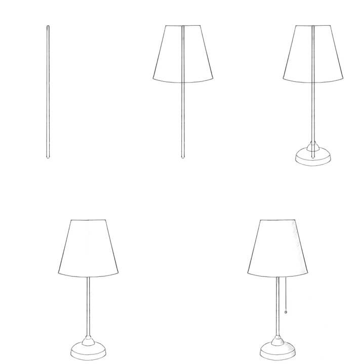 Lamp idea (14) Drawing Ideas