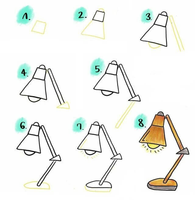 Lamp idea (16) Drawing Ideas