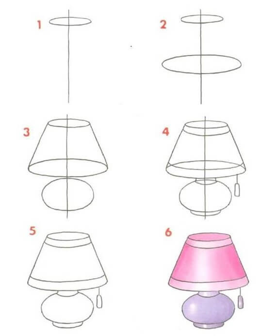 Lamp idea (18) Drawing Ideas