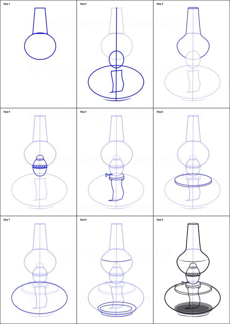 Lamp idea (21) Drawing Ideas