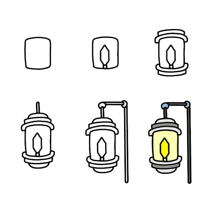 Lamp idea (5) Drawing Ideas