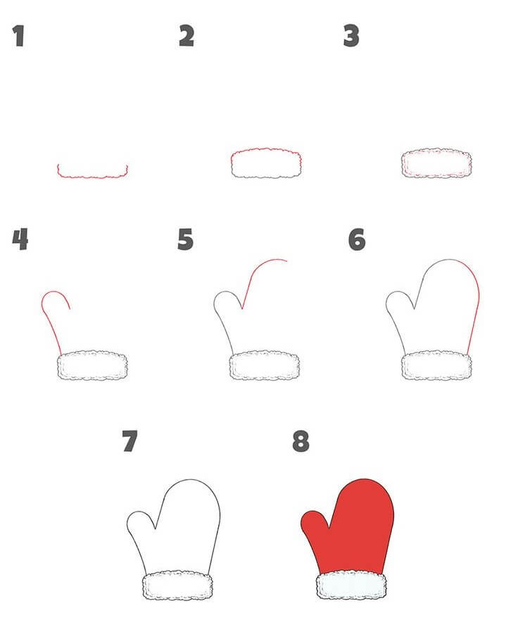 Mitten idea (1) Drawing Ideas