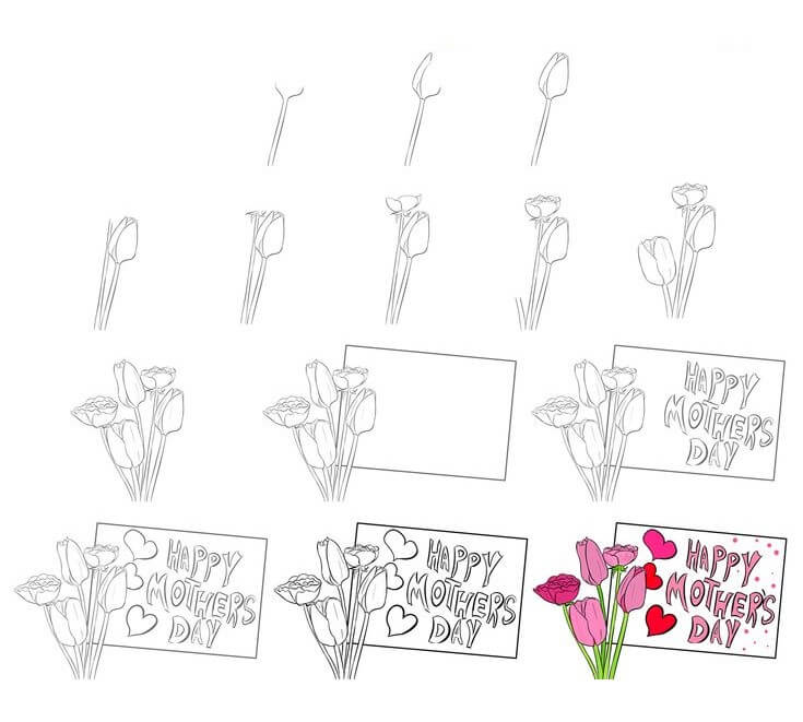 Mother's Day idea (1) Drawing Ideas