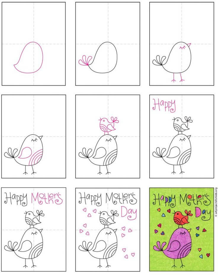 Mother's Day idea (2) Drawing Ideas