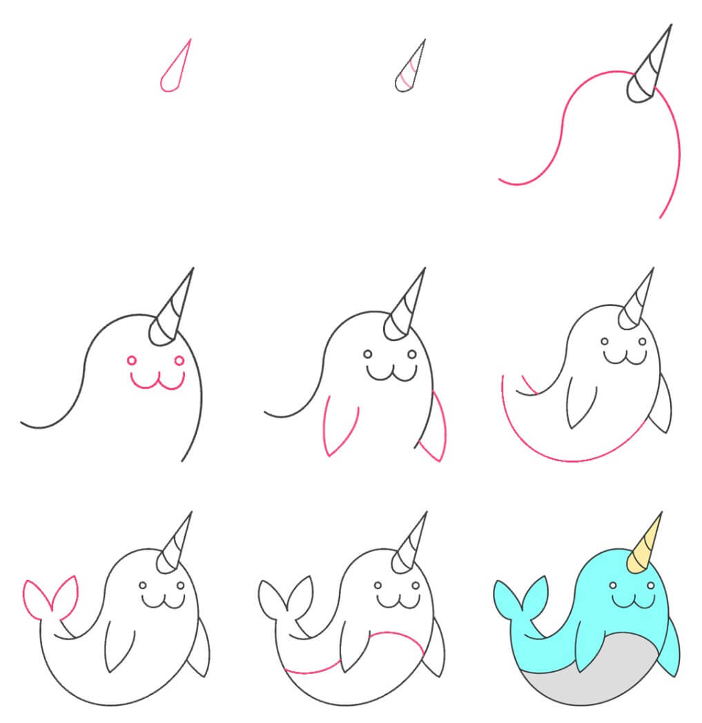 Narwhal idea (11) Drawing Ideas