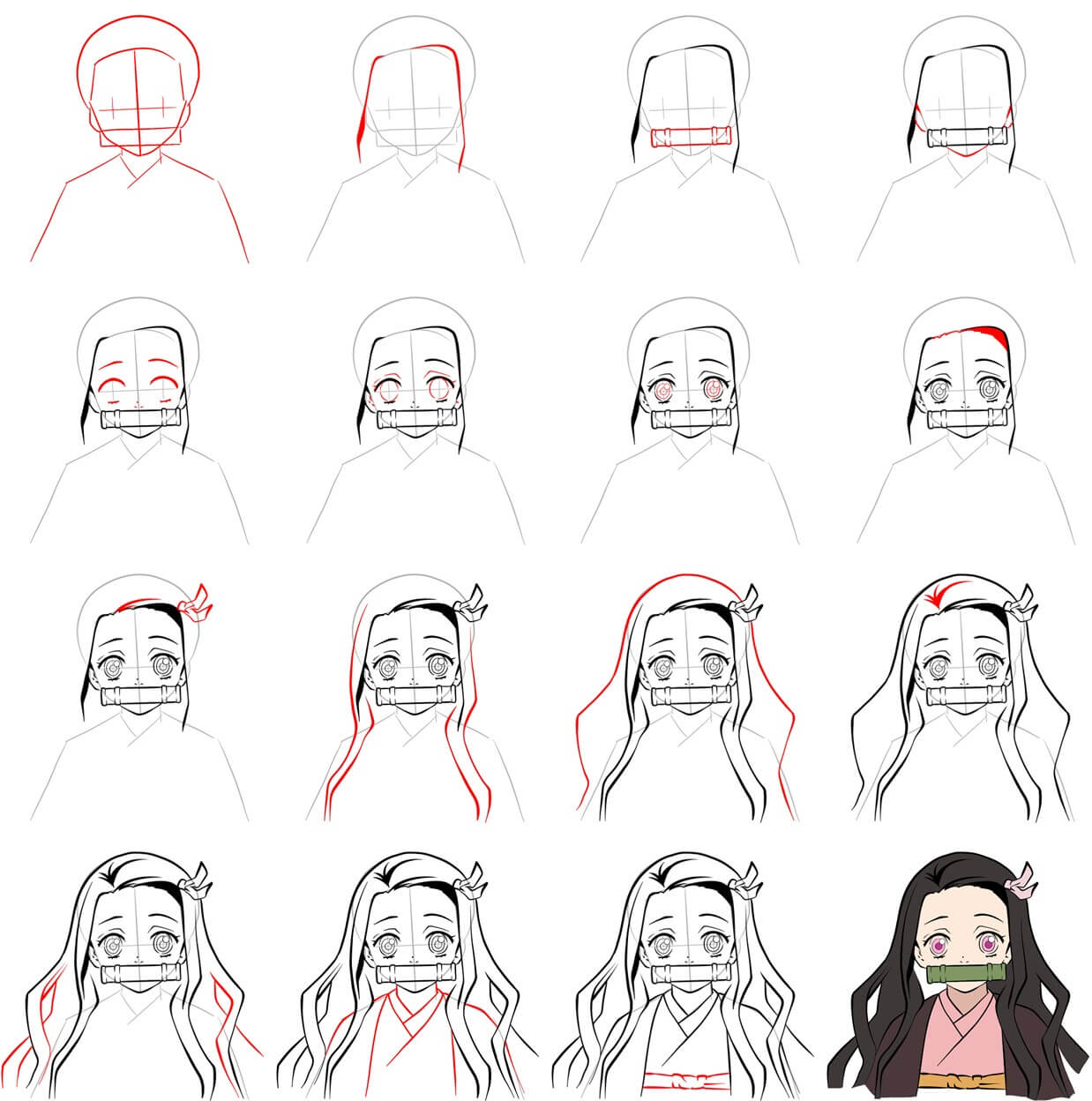 Nezuko Kamado idea (5) Drawing Ideas