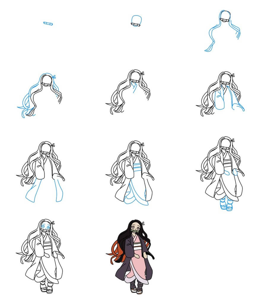 Nezuko Kamado idea (6) Drawing Ideas