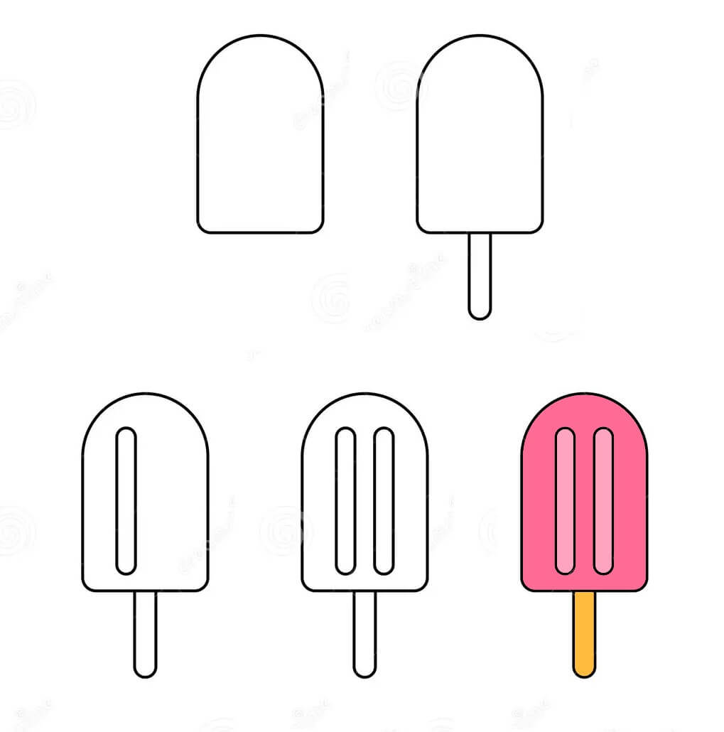 Popsicle idea (10) Drawing Ideas