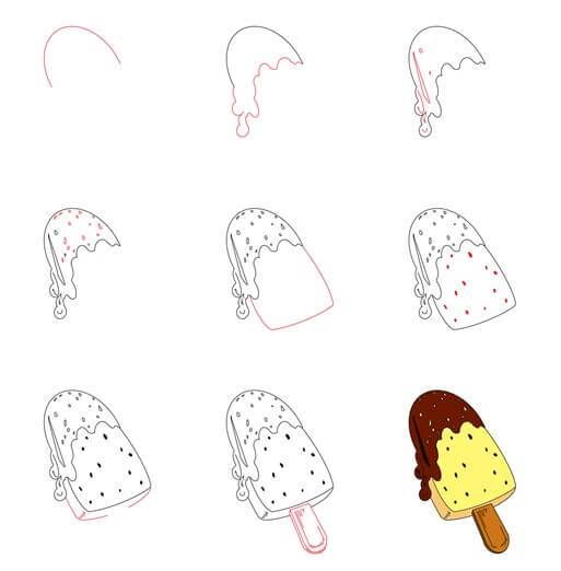 Popsicle idea (11) Drawing Ideas