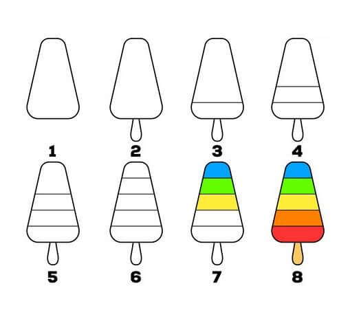 Popsicle idea (12) Drawing Ideas