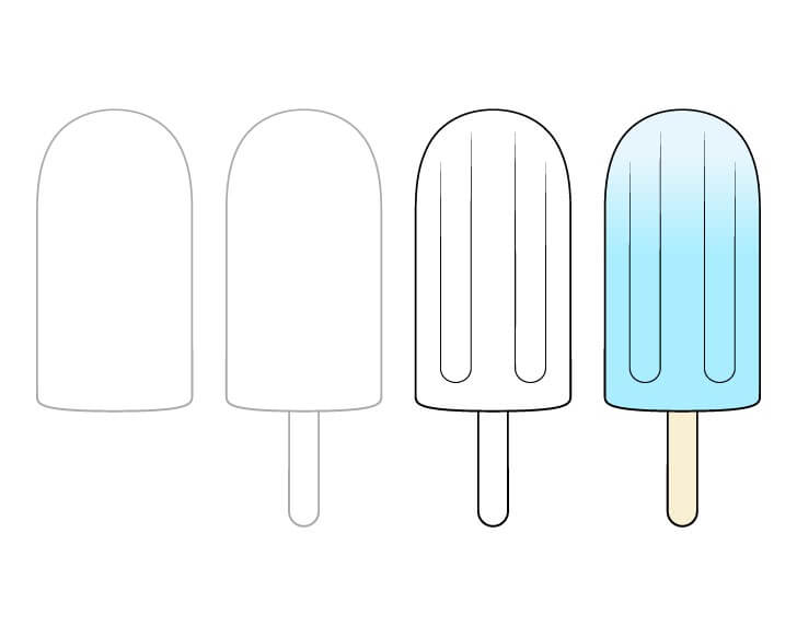 Popsicle idea (13) Drawing Ideas