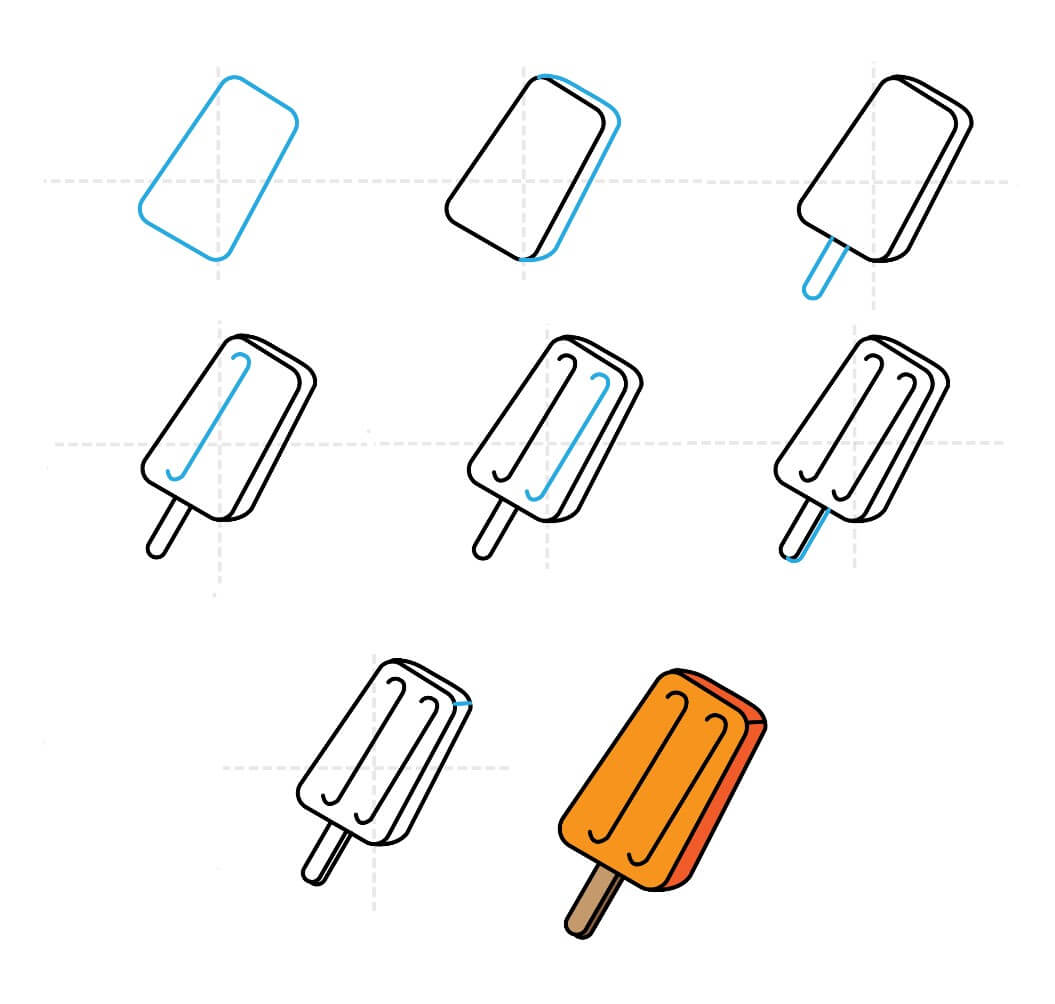 Popsicle idea (14) Drawing Ideas