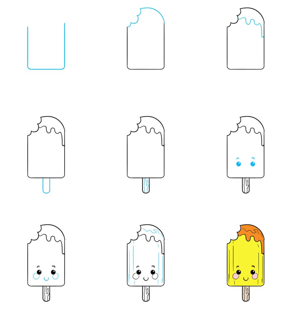 Popsicle idea (17) Drawing Ideas