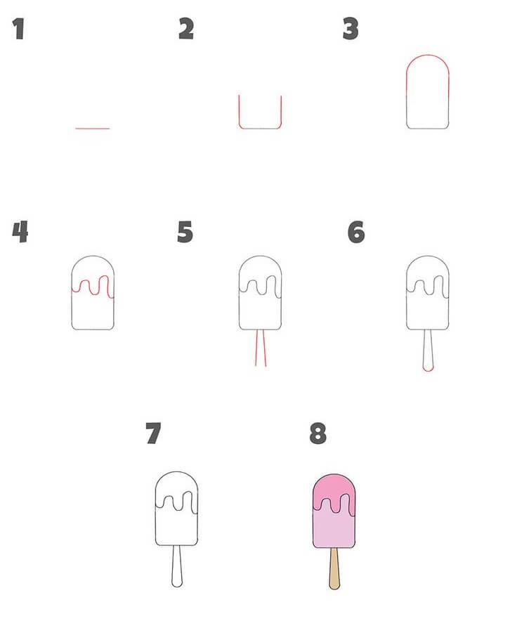 Popsicle idea (4) Drawing Ideas