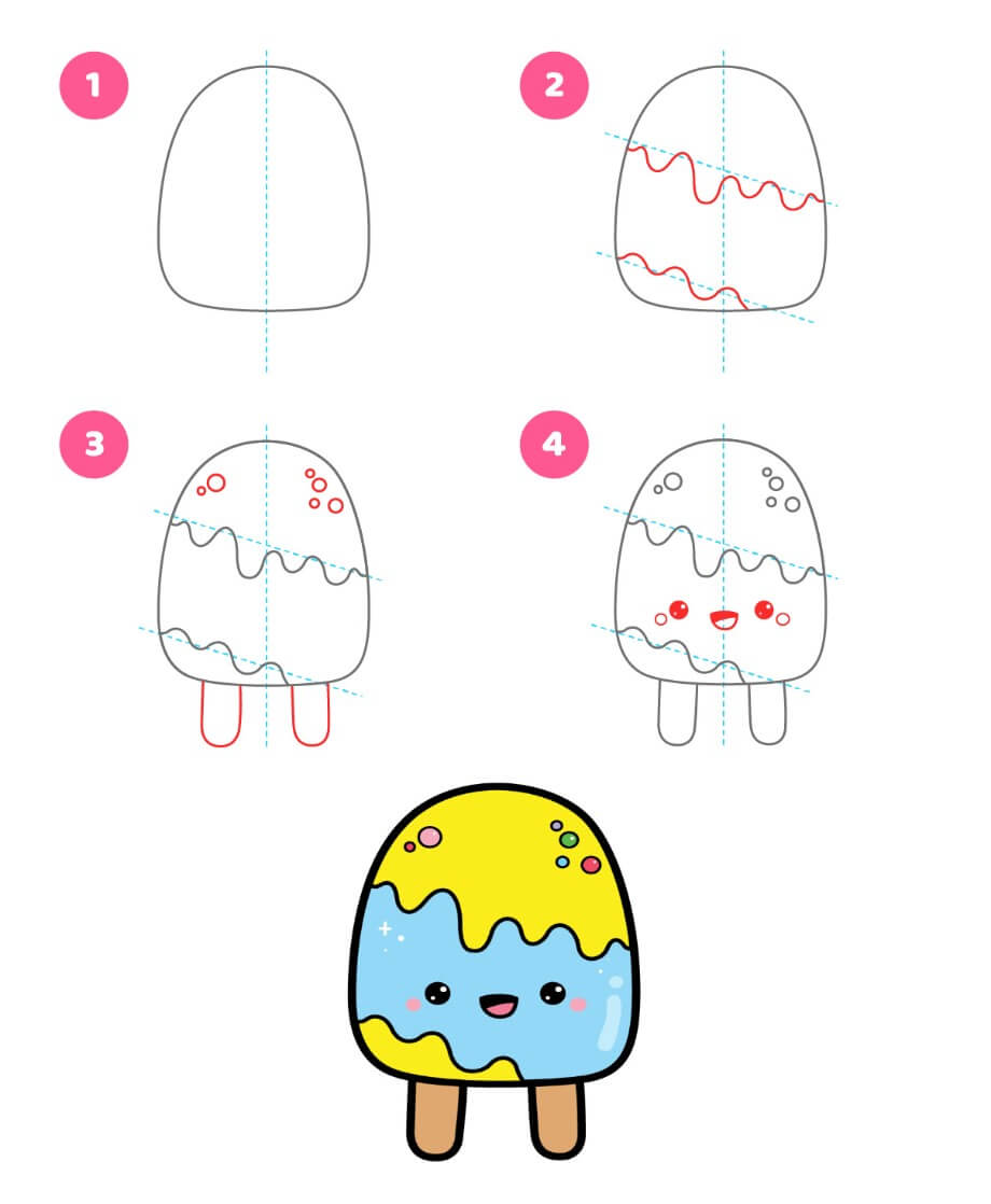 Popsicle idea (5) Drawing Ideas