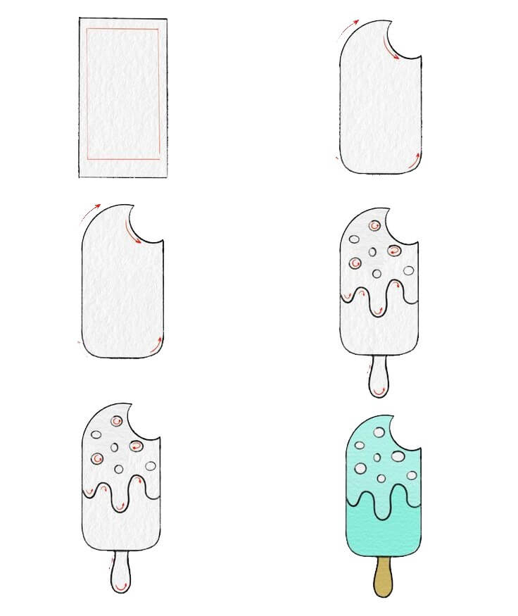 Popsicle idea (7) Drawing Ideas