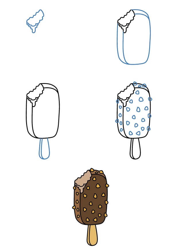 Popsicle idea (9) Drawing Ideas