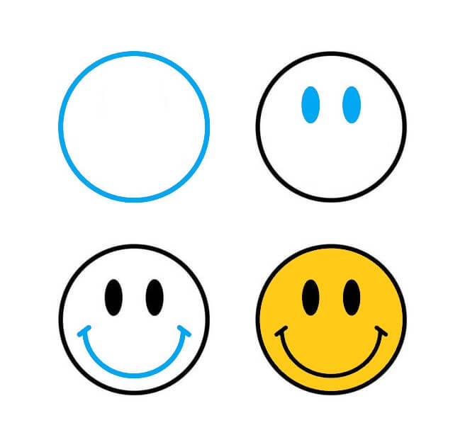 Smiley Face idea (10) Drawing Ideas