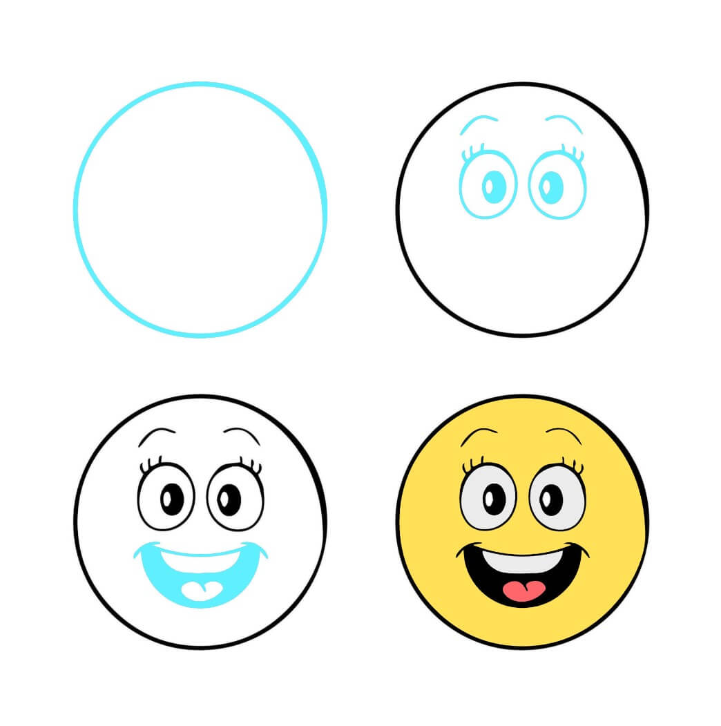 Smiley Face idea (3) Drawing Ideas