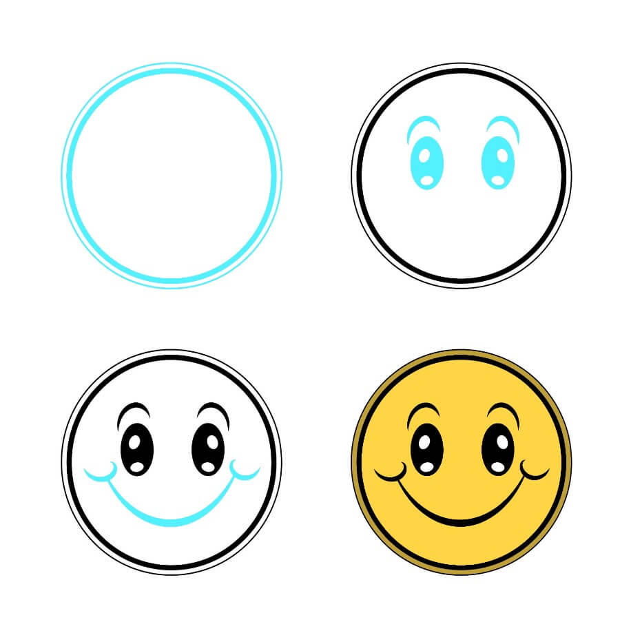 Smiley Face idea (7) Drawing Ideas