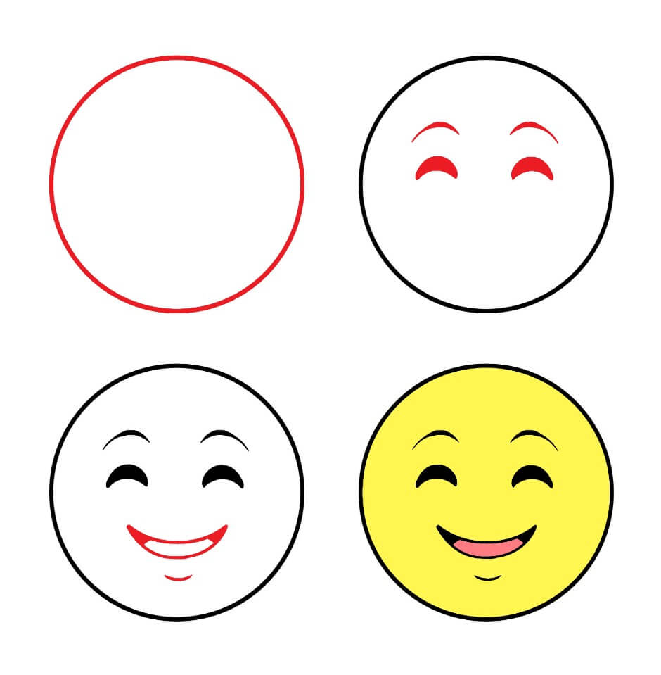 Smiley Face idea (8) Drawing Ideas