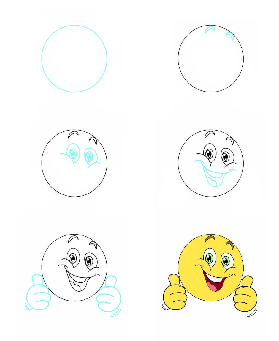 Smiley Face idea (9) Drawing Ideas