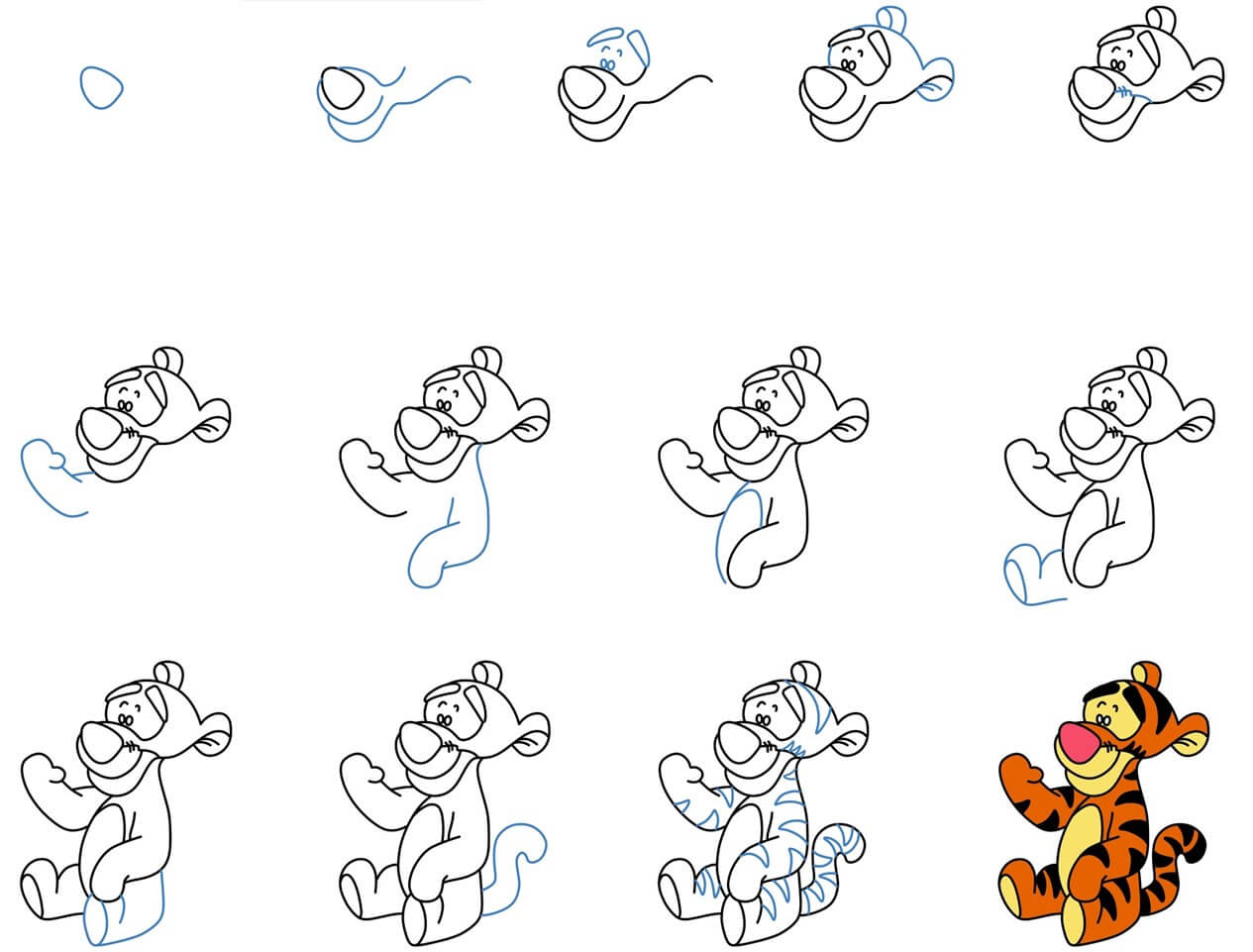 Tigger idea (2) Drawing Ideas