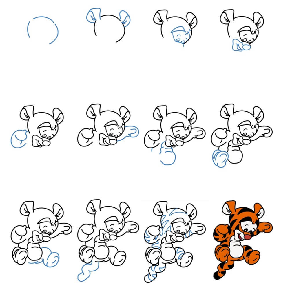 Tigger idea (8) Drawing Ideas