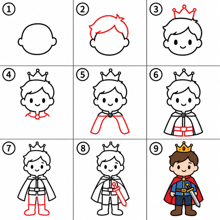 Print Prince Drawing Ideas