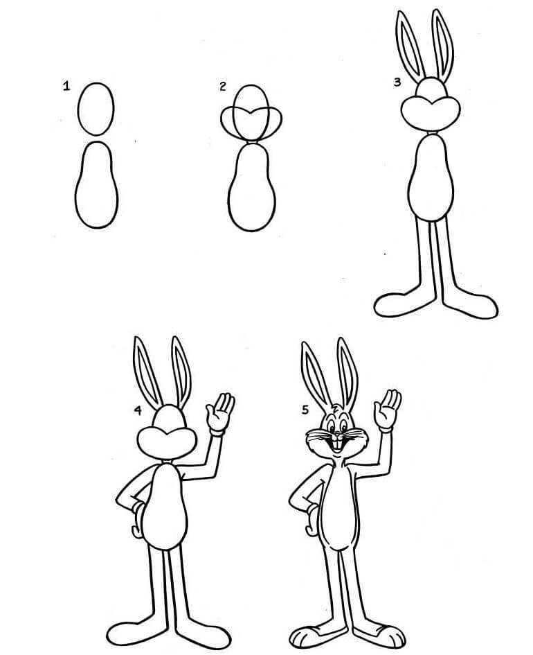 Bugs Bunny idea (1) Drawing Ideas