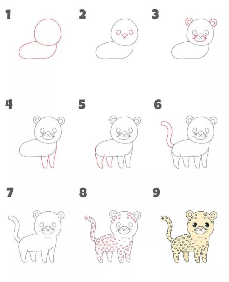 Leopard idea (1) Drawing Ideas