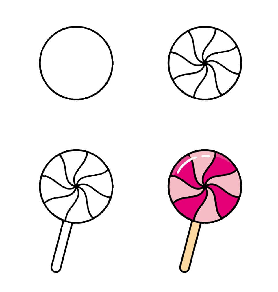 Lollipop idea (13) Drawing Ideas