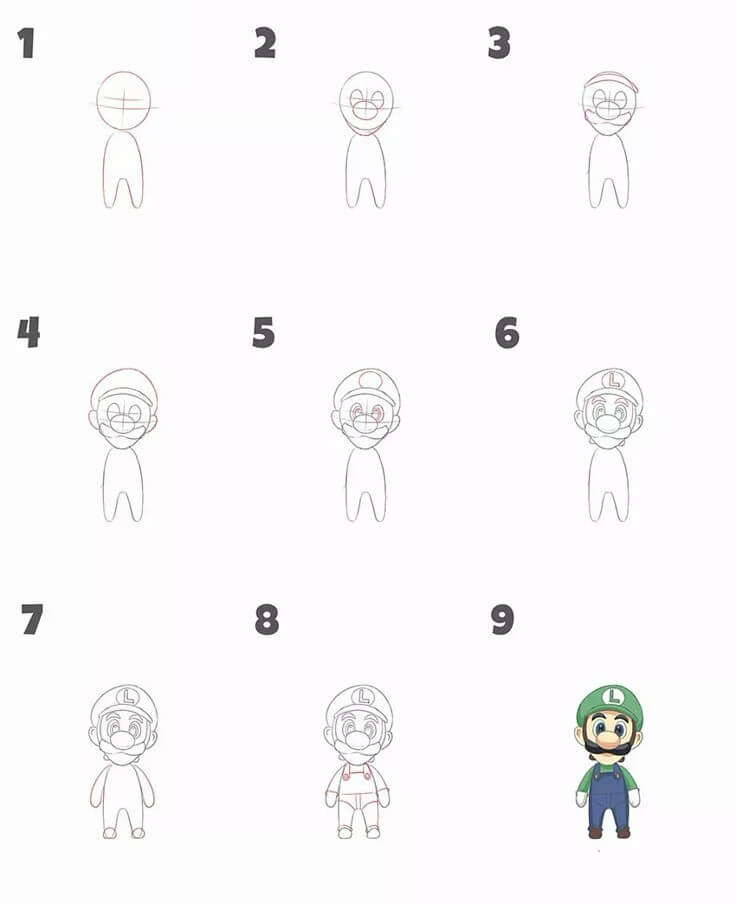 Luigi idea (1) Drawing Ideas