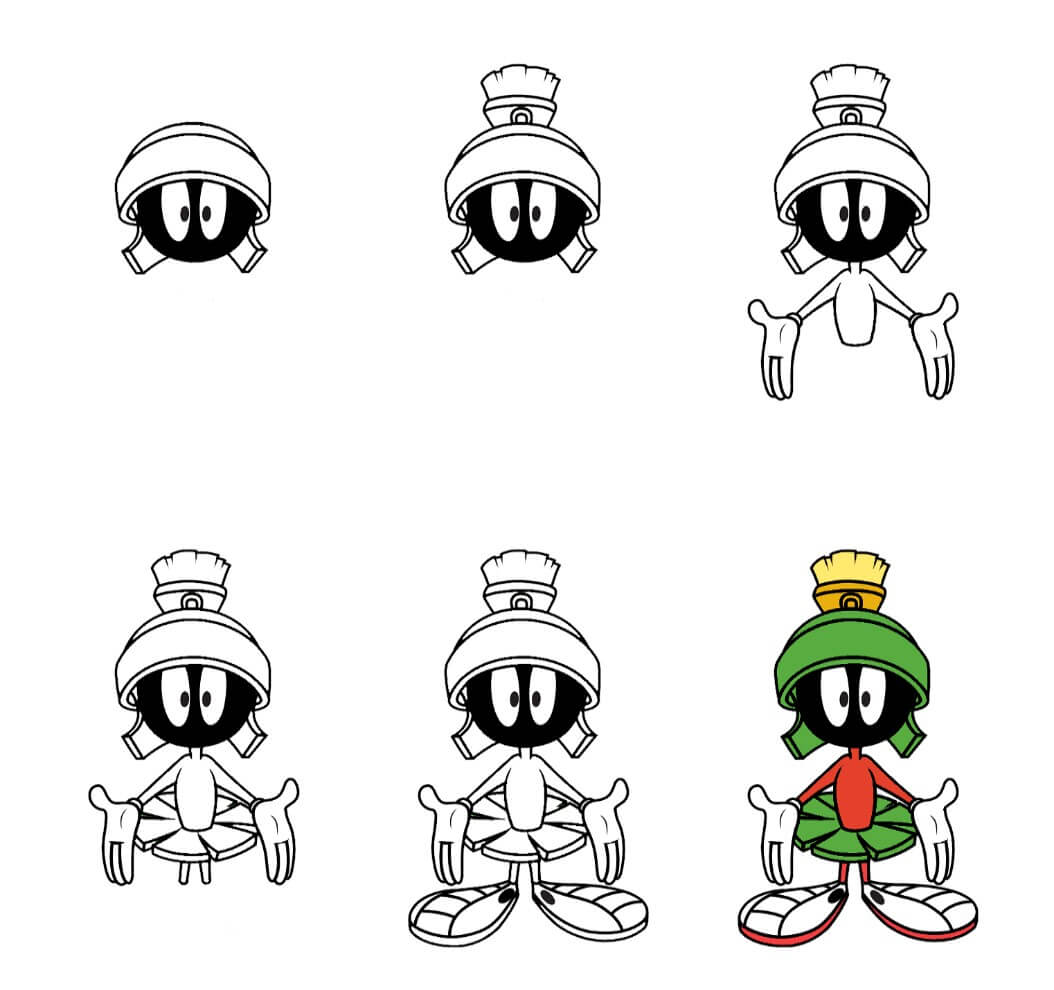 Marvin the Martian idea (1) Drawing Ideas