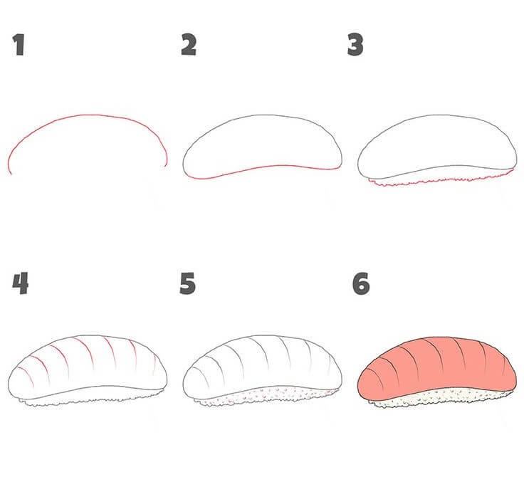 Sushi idea (1) Drawing Ideas