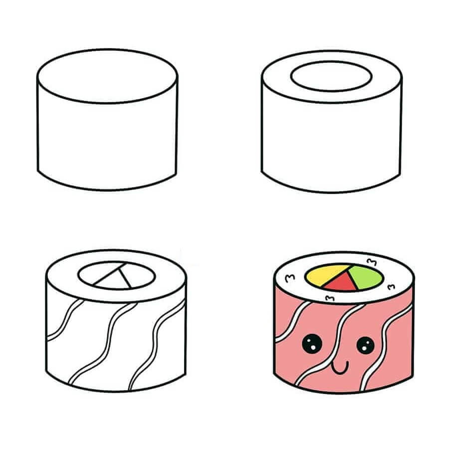 Sushi idea (20) Drawing Ideas