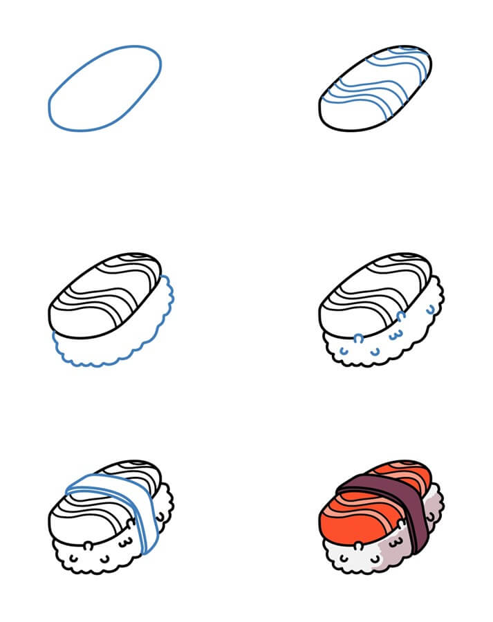 Sushi idea (3) Drawing Ideas