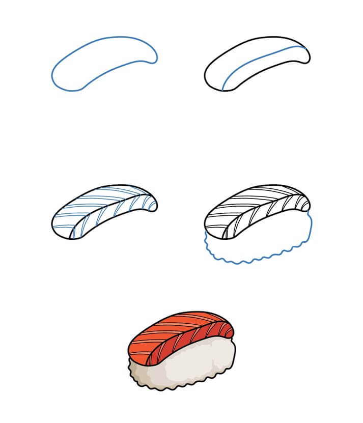 Sushi idea (4) Drawing Ideas