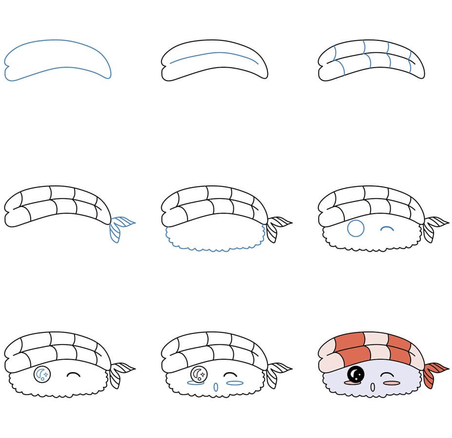 Sushi idea (6) Drawing Ideas