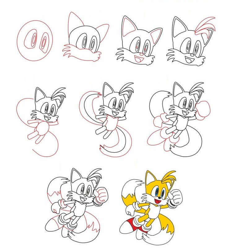 Tails idea (1) Drawing Ideas