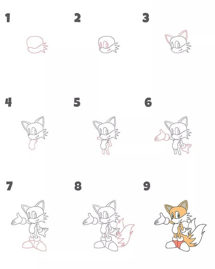 Tails idea (2) Drawing Ideas