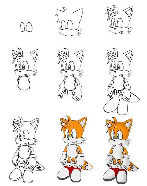 Tails idea (3) Drawing Ideas