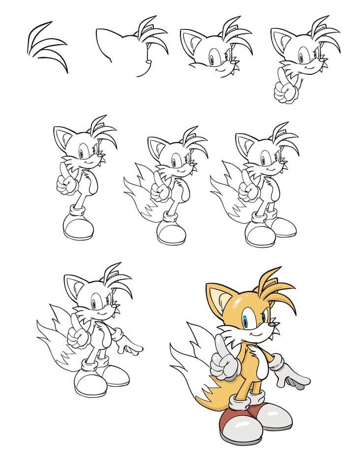 Tails idea (4) Drawing Ideas