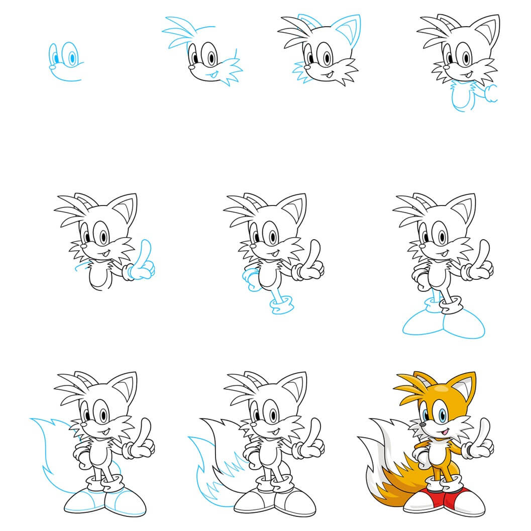 Tails idea (6) Drawing Ideas