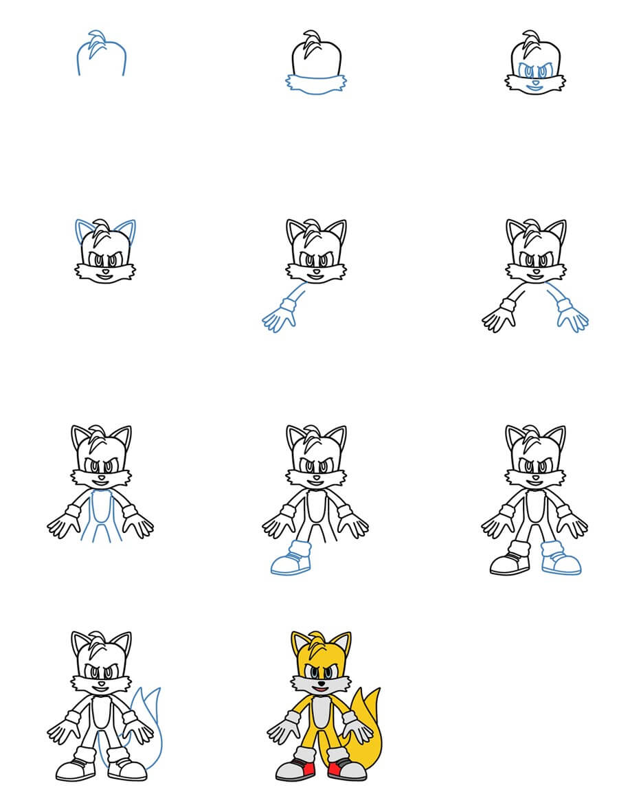 Tails idea (8) Drawing Ideas