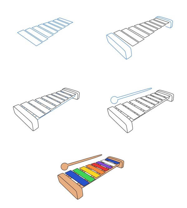 Xylophone idea (6) Drawing Ideas