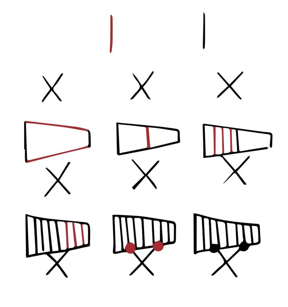 Xylophone idea (9) Drawing Ideas