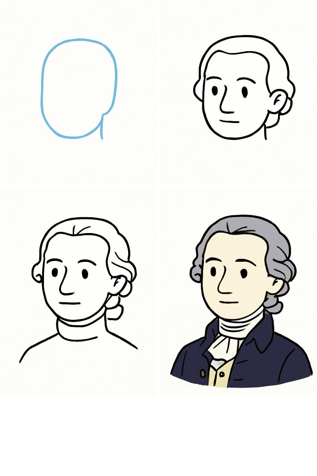 Alexander Hamilton Cartoon Drawing Ideas