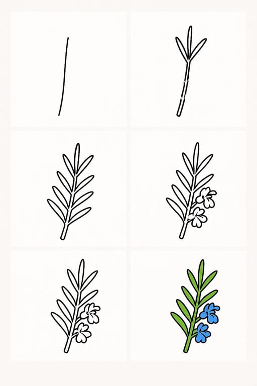Rosemary Cute Drawing Ideas