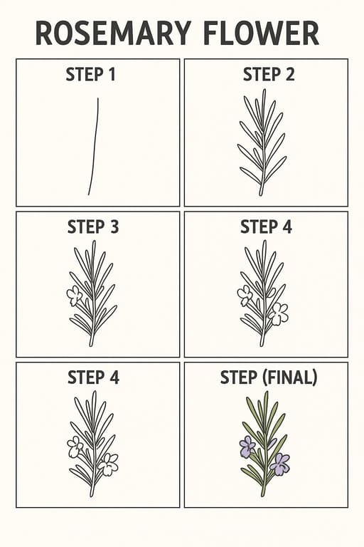 Rosemary Nice Drawing Ideas